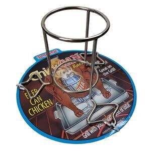 Bayou Classic Stainless Steel Beer Can Chick-CAN Chicken Rack BBQ Grill Roaster